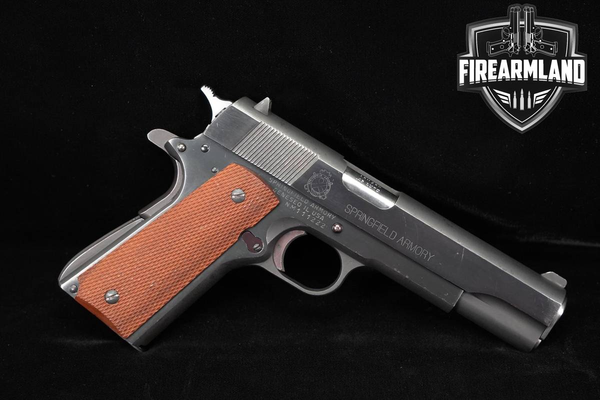 Springfield Armory Model 1911-A1 Mil-Spec 45 ACP 5.04 +2 MAGS & ORIG CASE