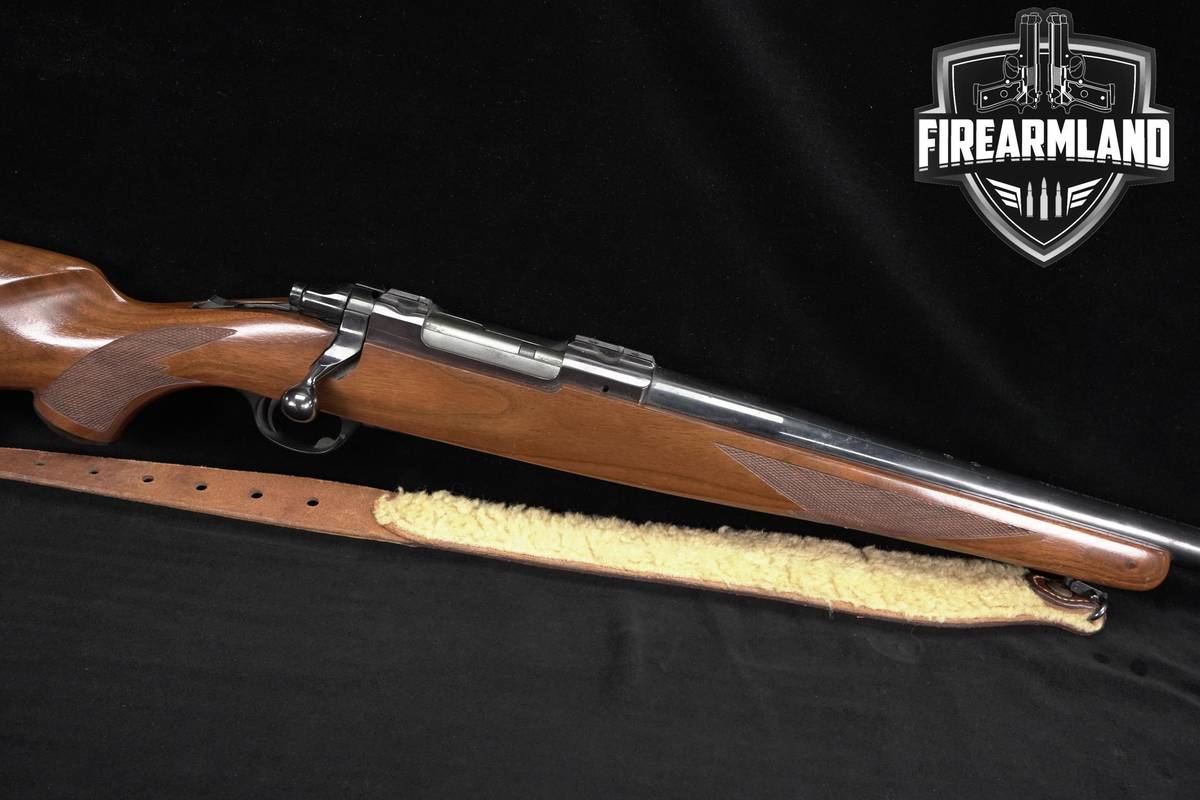 1975 Ruger M77 Varmint Tang Safety 220 Swift 26" Blued & Walnut M-77