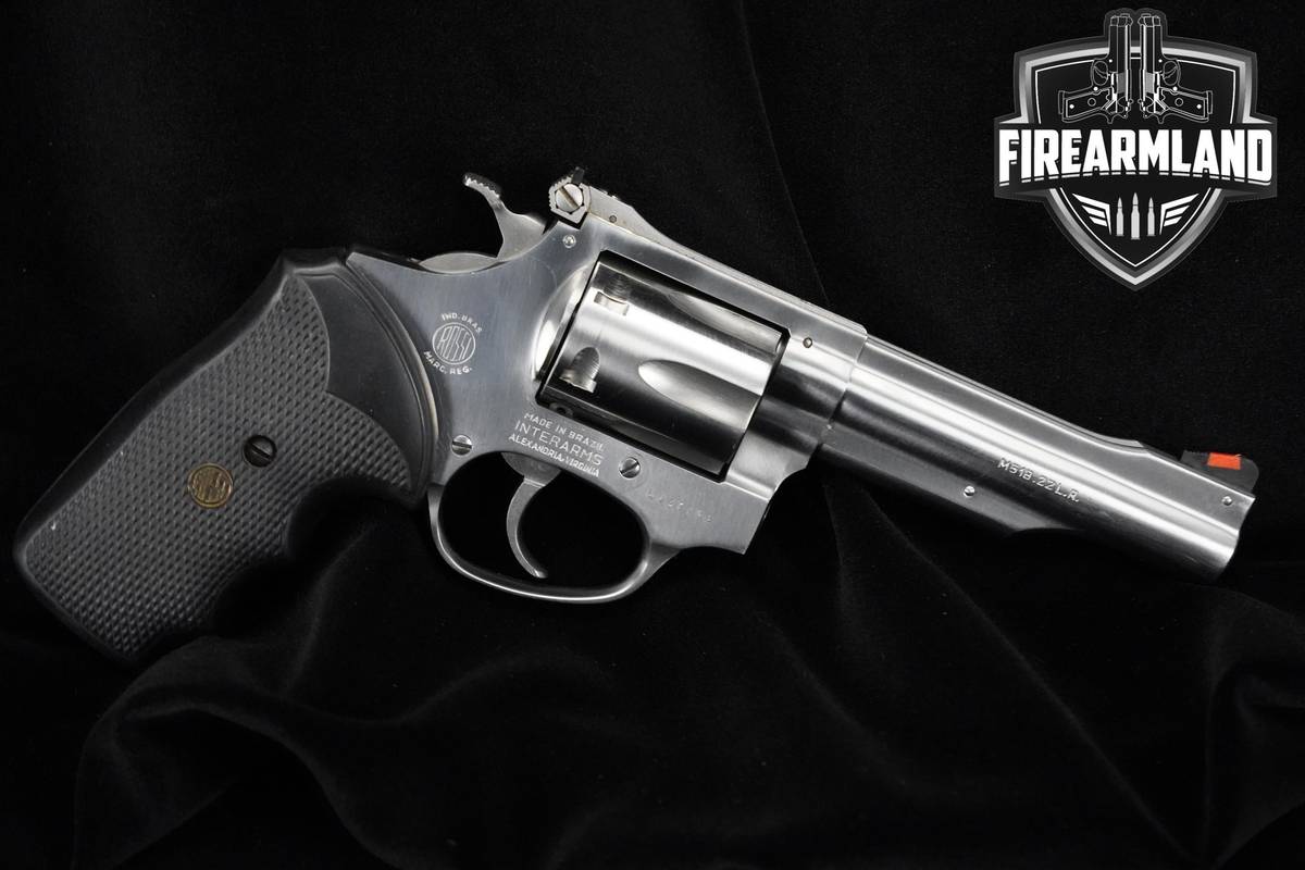 Rossi M518 22LR 4" Stainless Steel Rossi +ORIG BOX M-518
