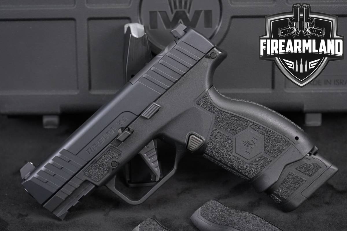 IWI Masada Slim Elite 9mm Optics-Ready 3.4" +2 MAGS, ORIG CASE