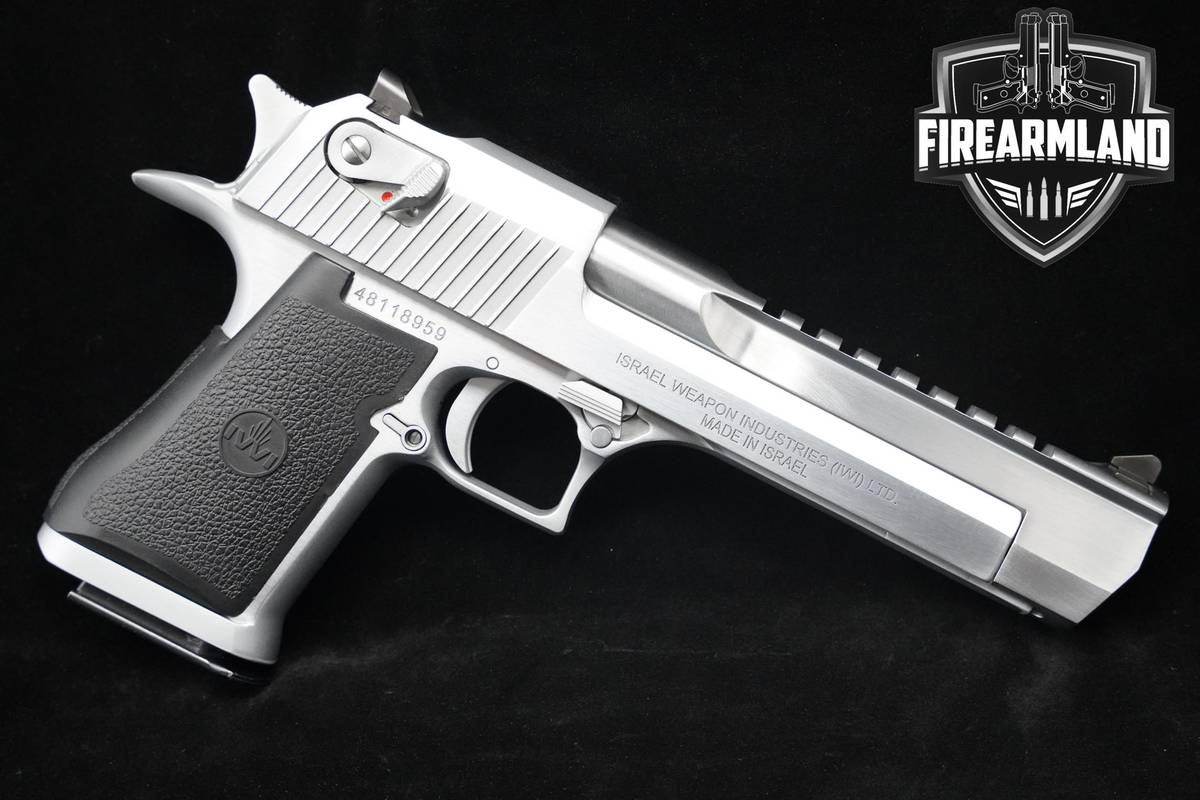 IMI Desert Eagle MK XIX 50 AE 6" Stainless IMI-Desert Eagle +ORIG CASE
