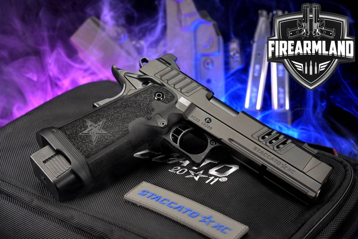 Staccato XC COMP 9mm 5" STI 1911 2011 +3 MAGS, ORIG CASE & HOLSTER