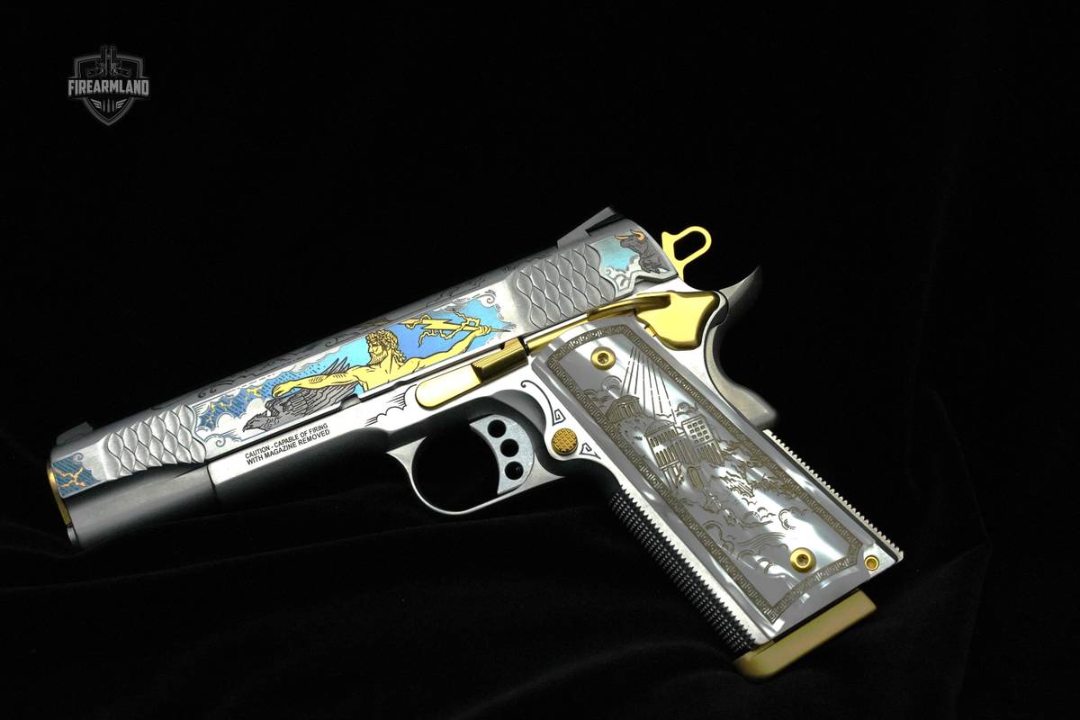 RARE S&W SW1911 E Series ZEUS GODS 45acp Smith & Wesson 45 SW 1911 #179/200