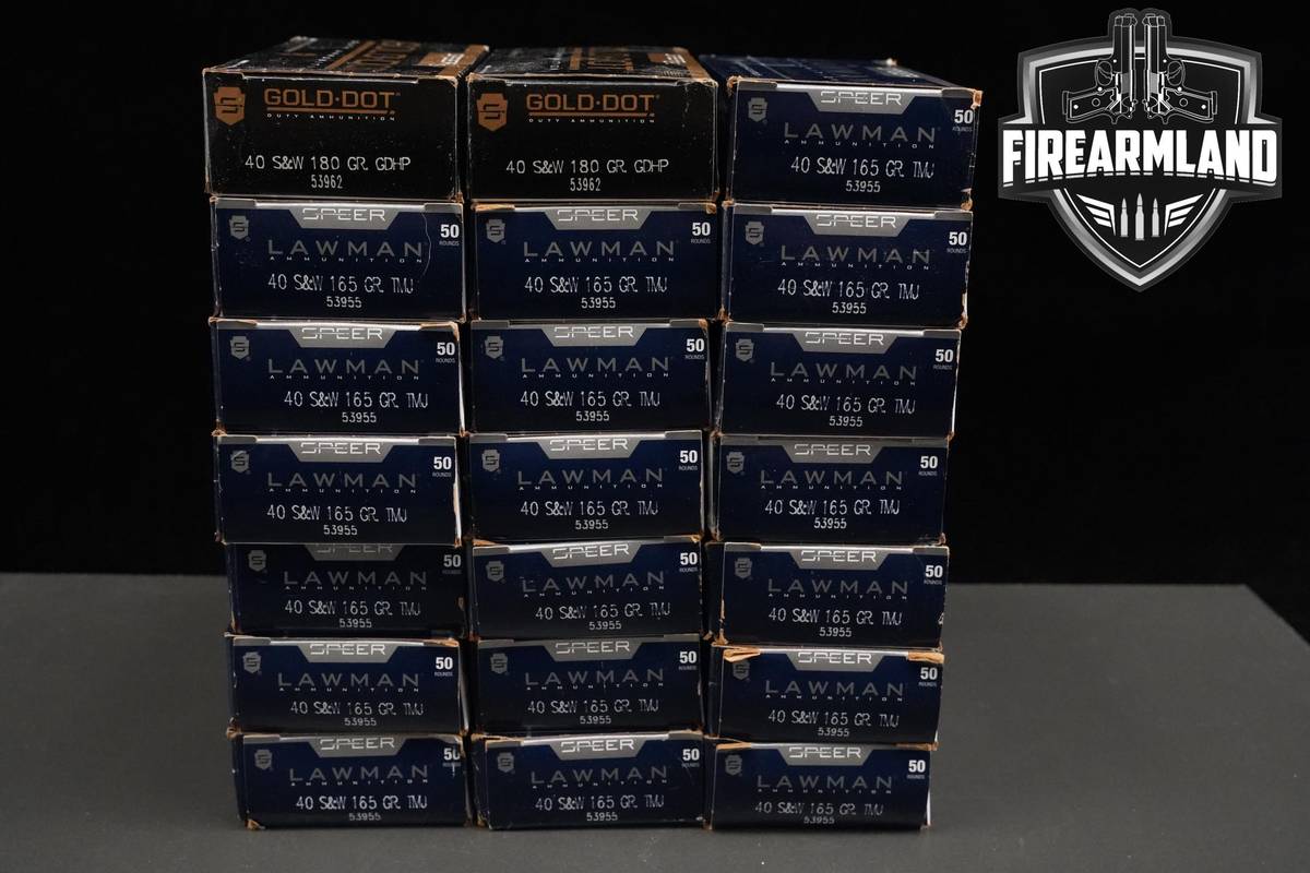 40 S&W Ammo 40-S&W Ammunition 1050 ROUNDS