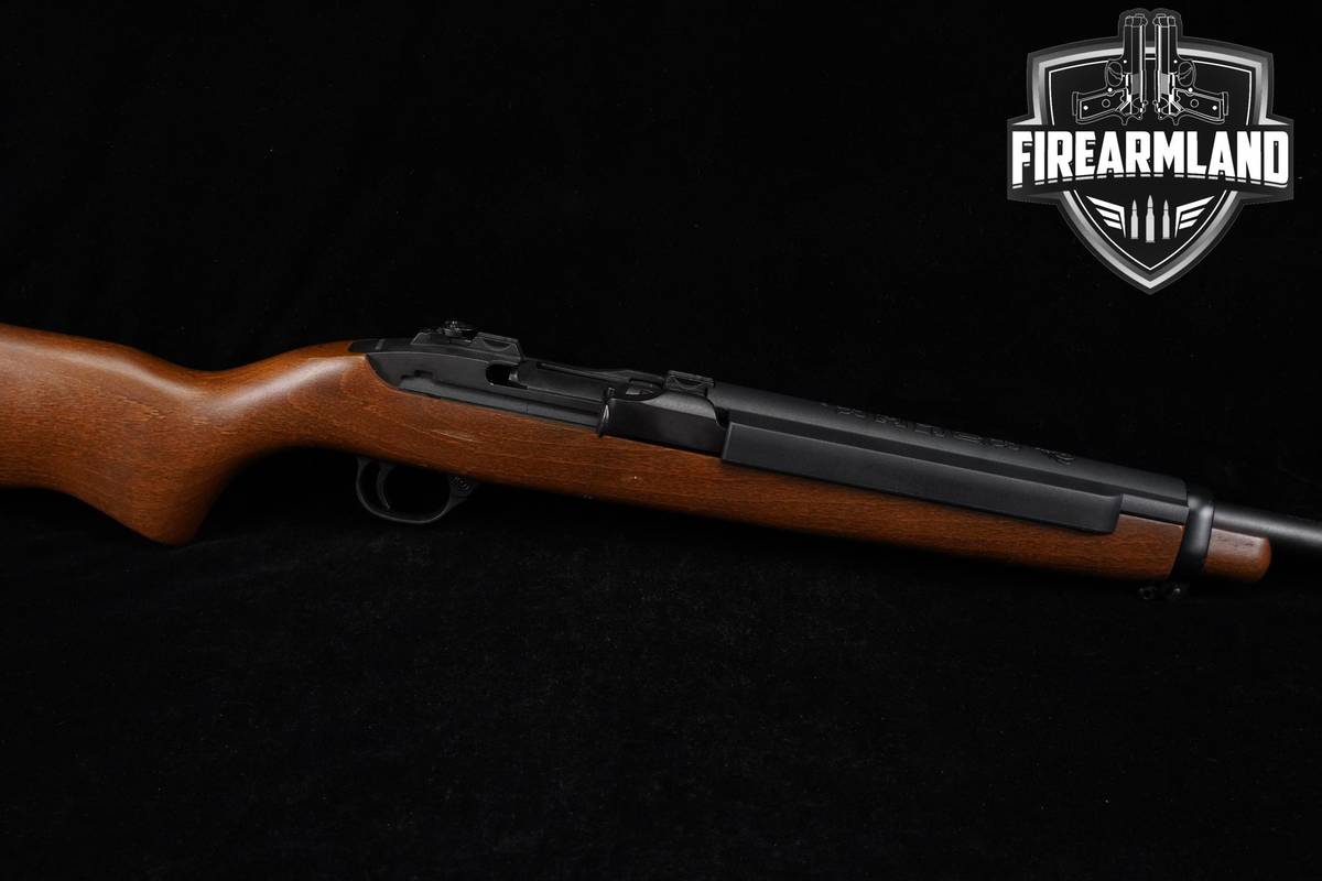 2001 Ruger Model 99/44 Deerfield Carbine 44 Rem Mag 18.5" Blued & Hardwood