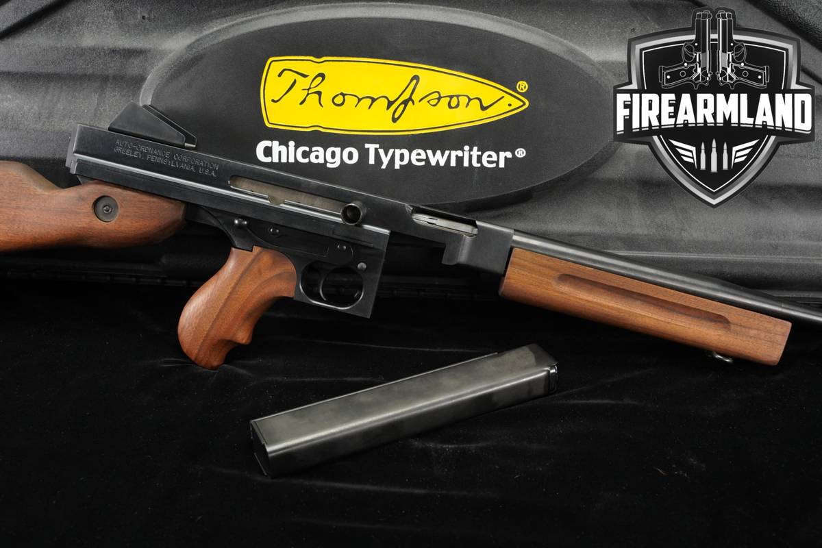 Auto Ordnance TM1 45 ACP 16.5" THOMPSON M1 Tommy Gun +ORIG CASE