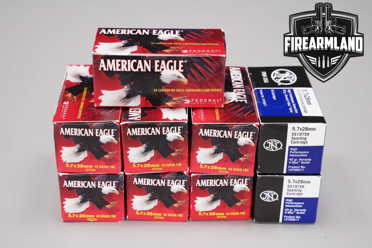 5.7x28 Ammo 5.7x28 Ammo 450 ROUNDS