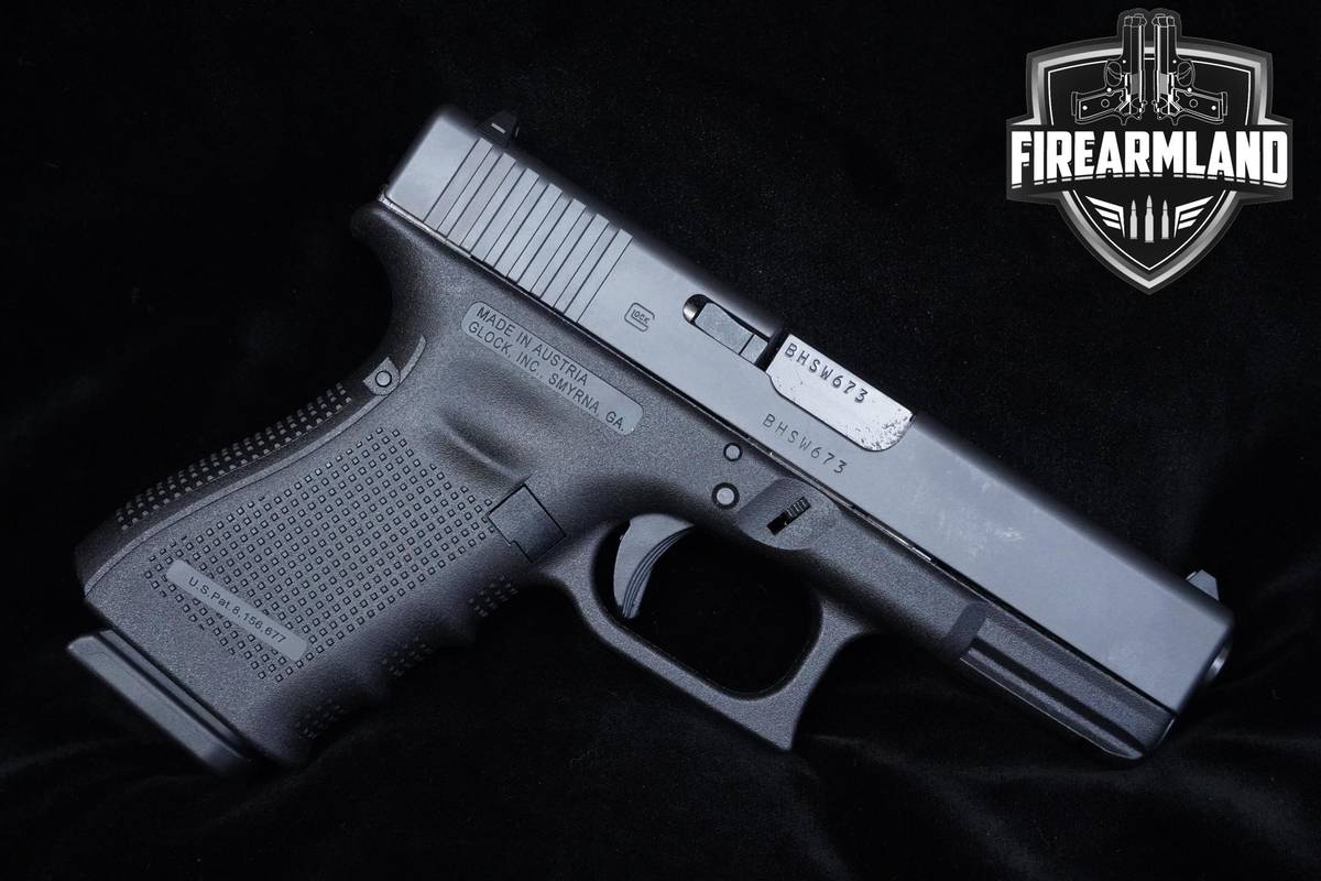 Glock 19 Gen4 9mm 4.02" Glock G19 Gen-4 +3 MAGS & ORIG CASE