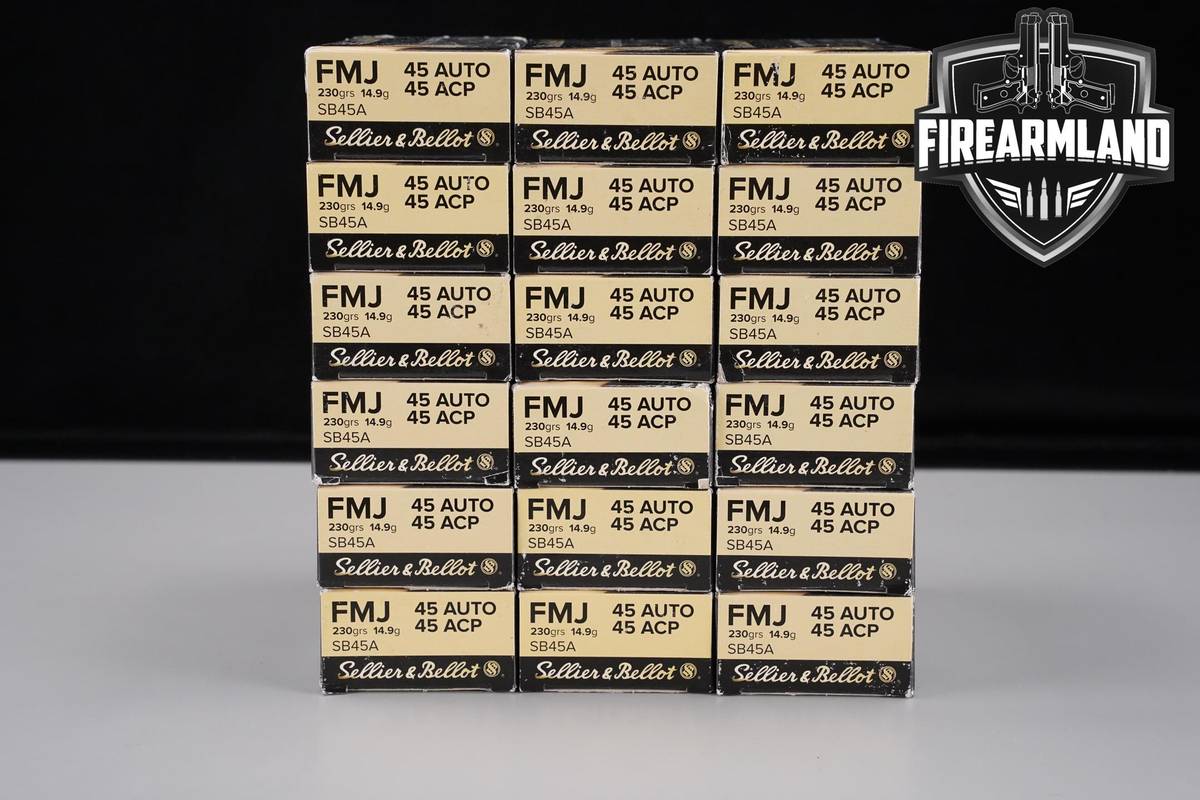 900 RDS! 45 ACP Ammo 45ACP