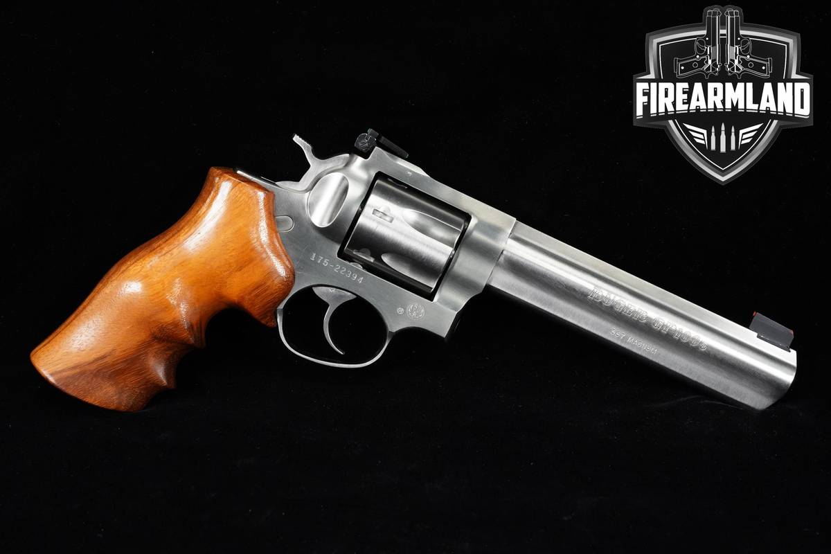 2006 Ruger GP100 357 Magnum 6" Stainless DA/SA GP-100 Revolver