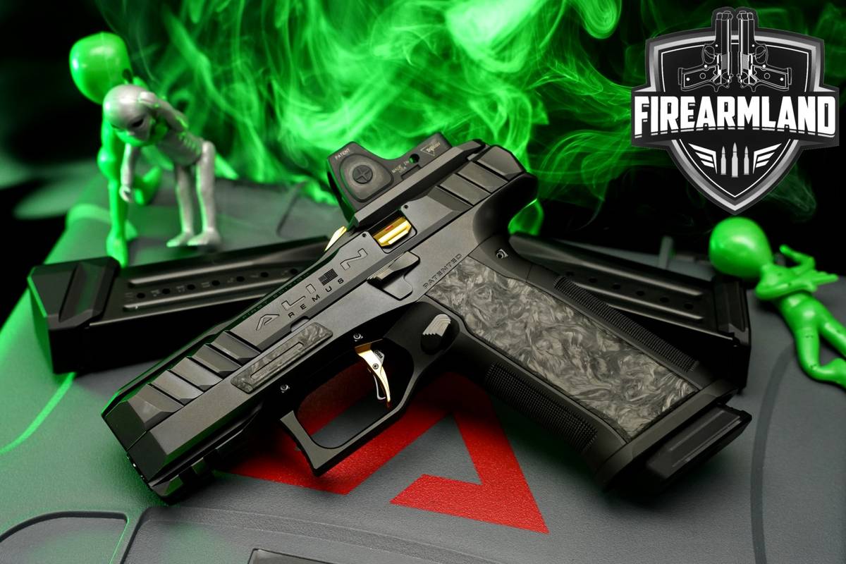 UNFIRED Laugo Arms ALIEN REMUS First Edition 9mm COMPLETE SET +OPTICS