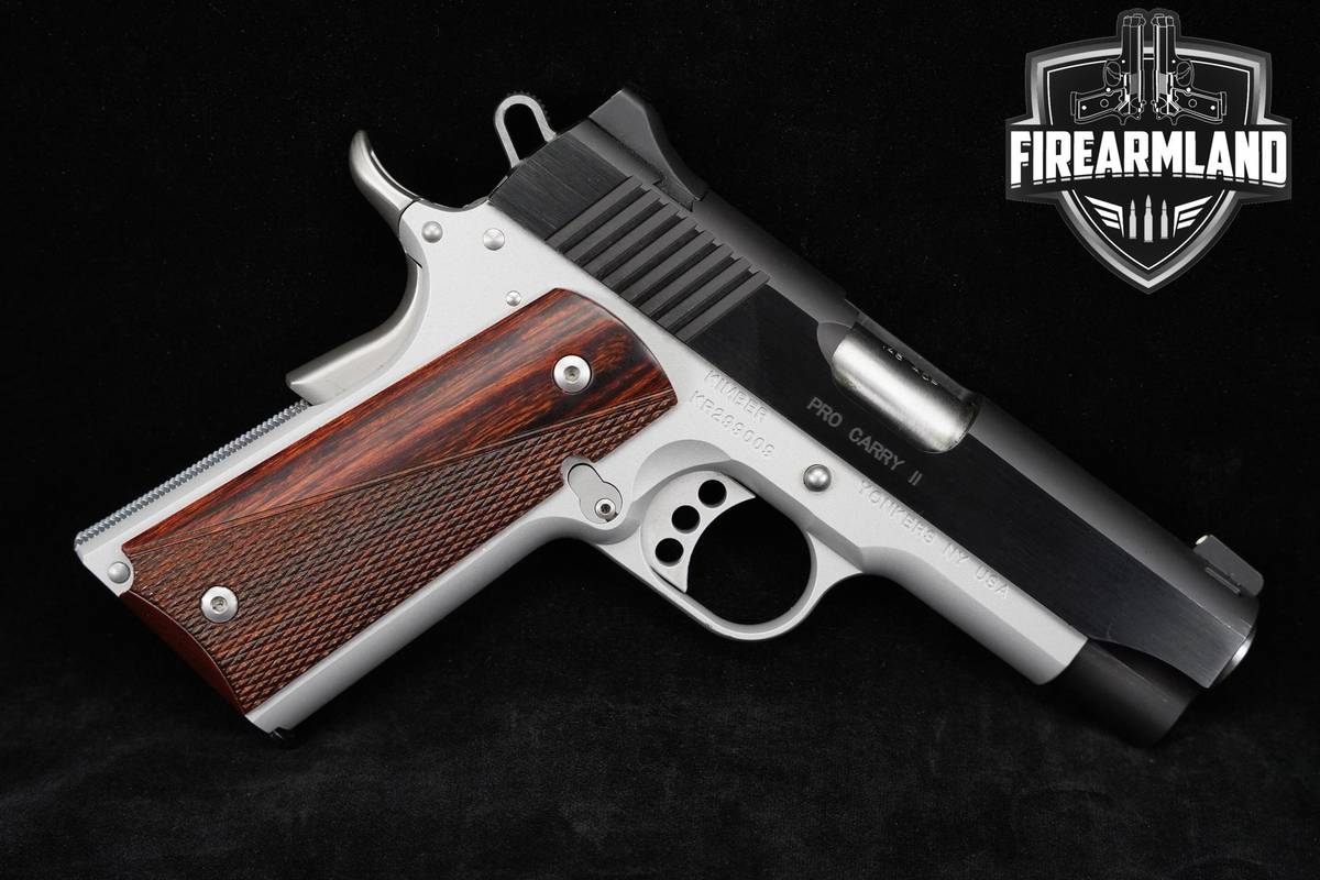 Kimber Pro Carry Series II Two-Tone 45 ACP 1911 4" +4 MAGS & ORIG CASE