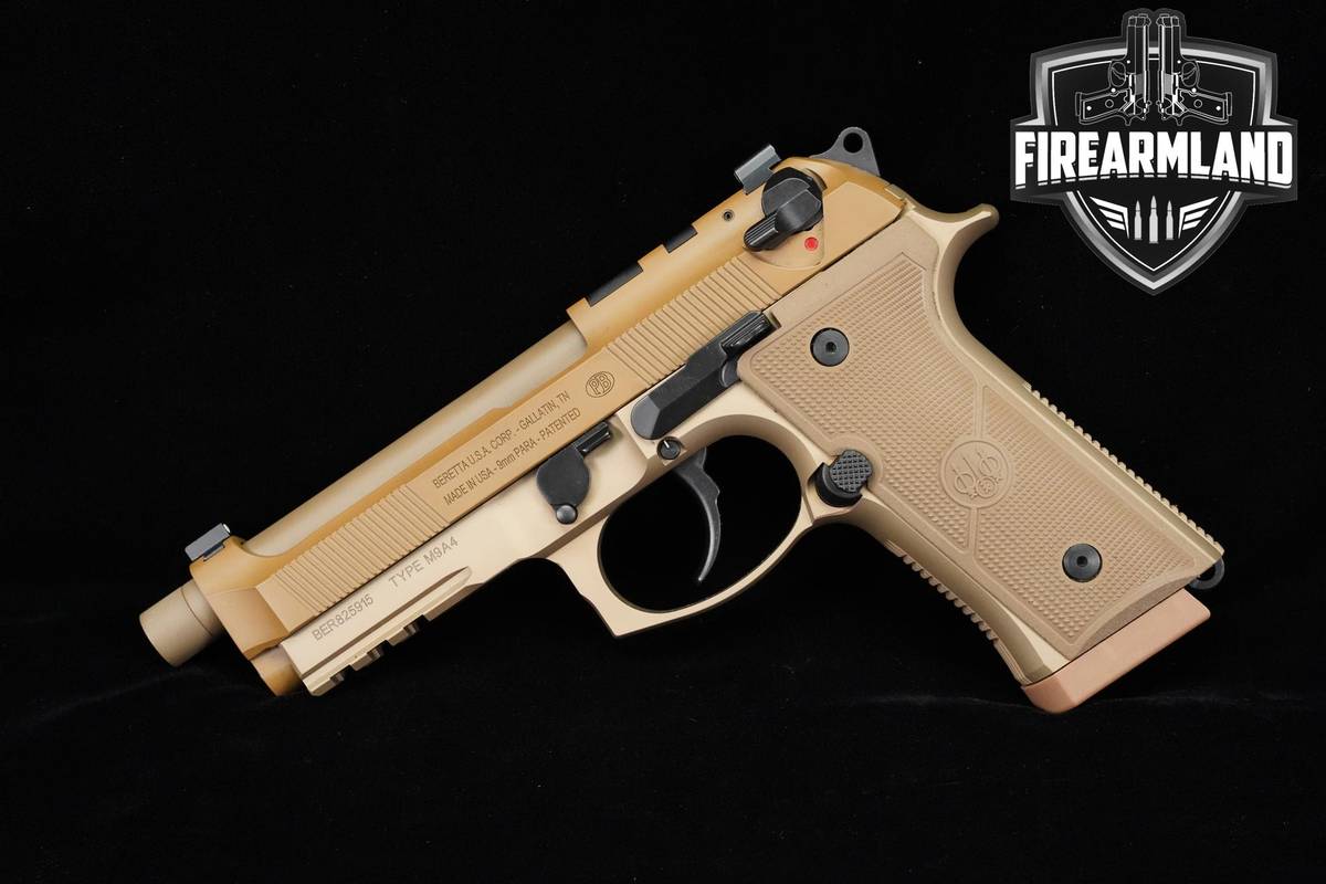 Beretta M9A4 Centurion G Optic-Ready 9mm 4.8" FDE Pistol +3 MAGS & OG CASE
