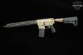 Q Sugar Weasel Rifle 5.56mm NATO Tan & Gray in Excellent Condition Image 2