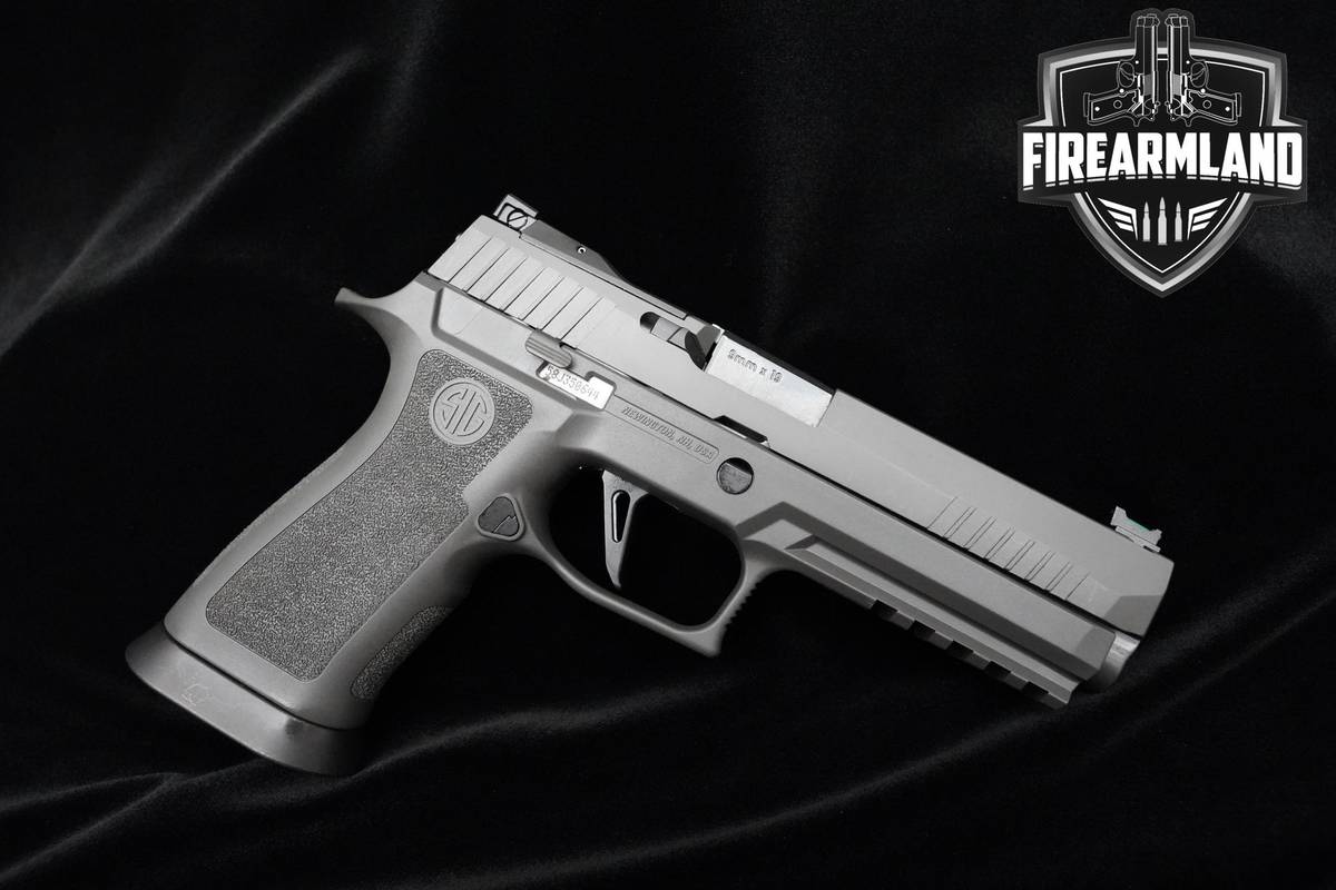 ORIG CASE Sig Sauer P320 XFive Legion 9mm 5" 17+1 Cerakote Pistol Sig-Sauer