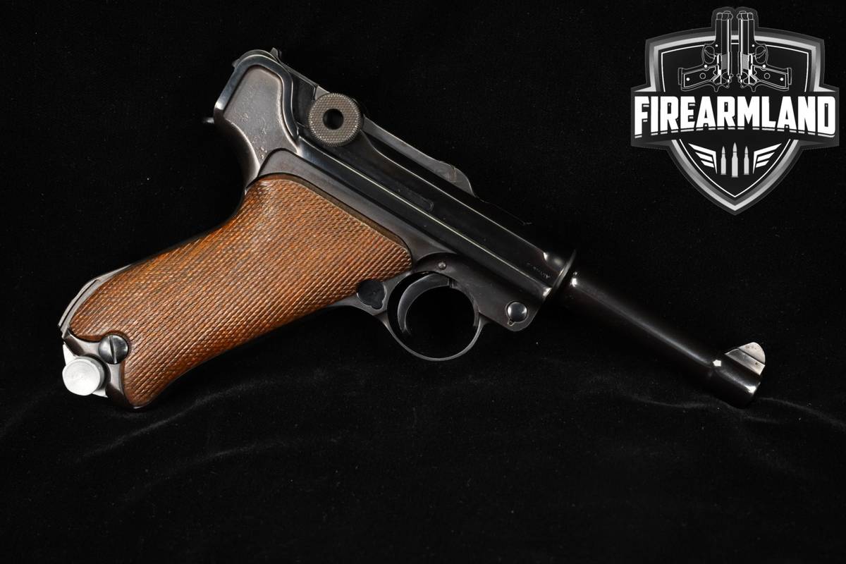 MATCHING 1920-1921 DWM P.08 30 Luger 3.75" Blued P08 P 08 WEIMAR