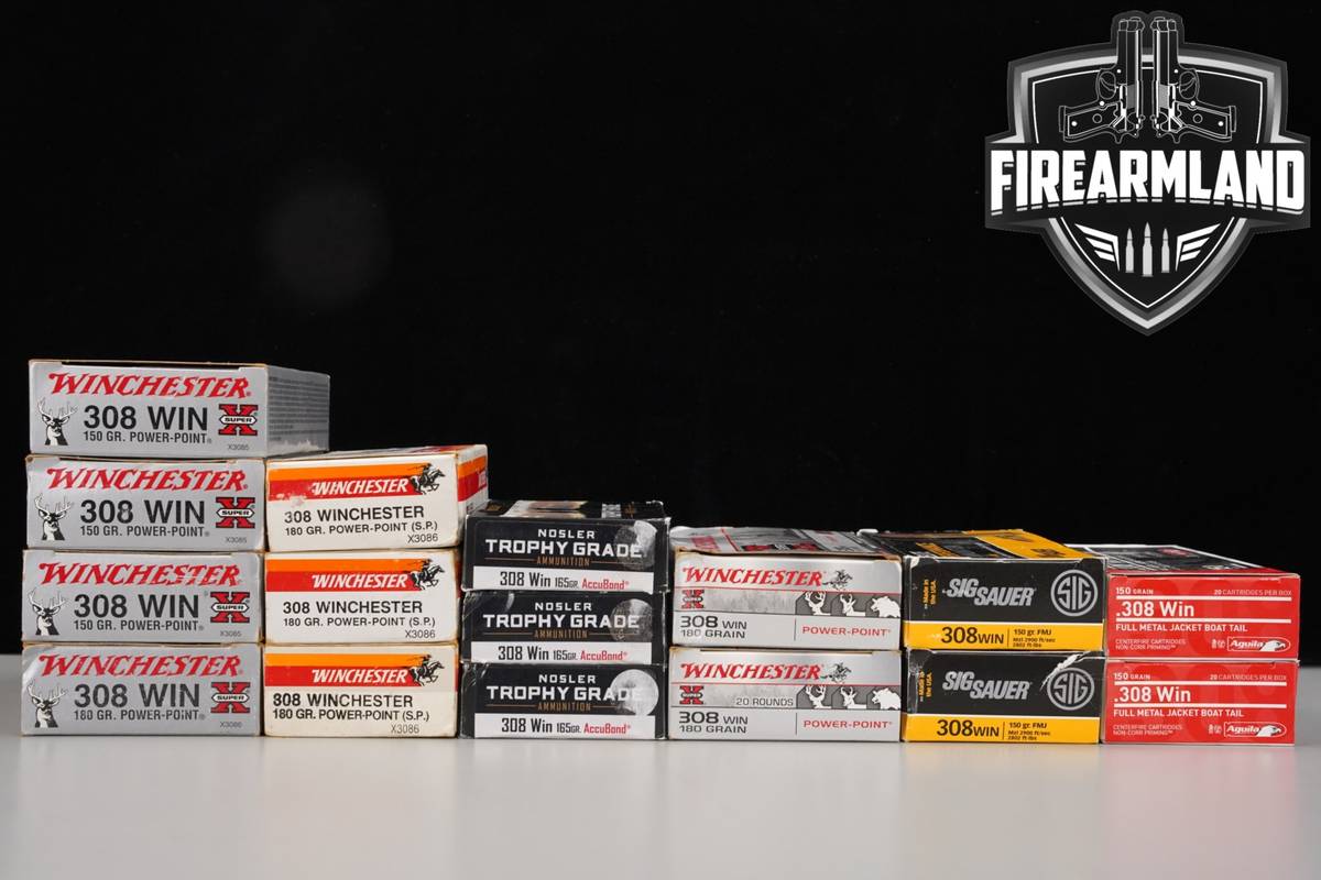 320 RDS! 308 Winchester Win Ammo
