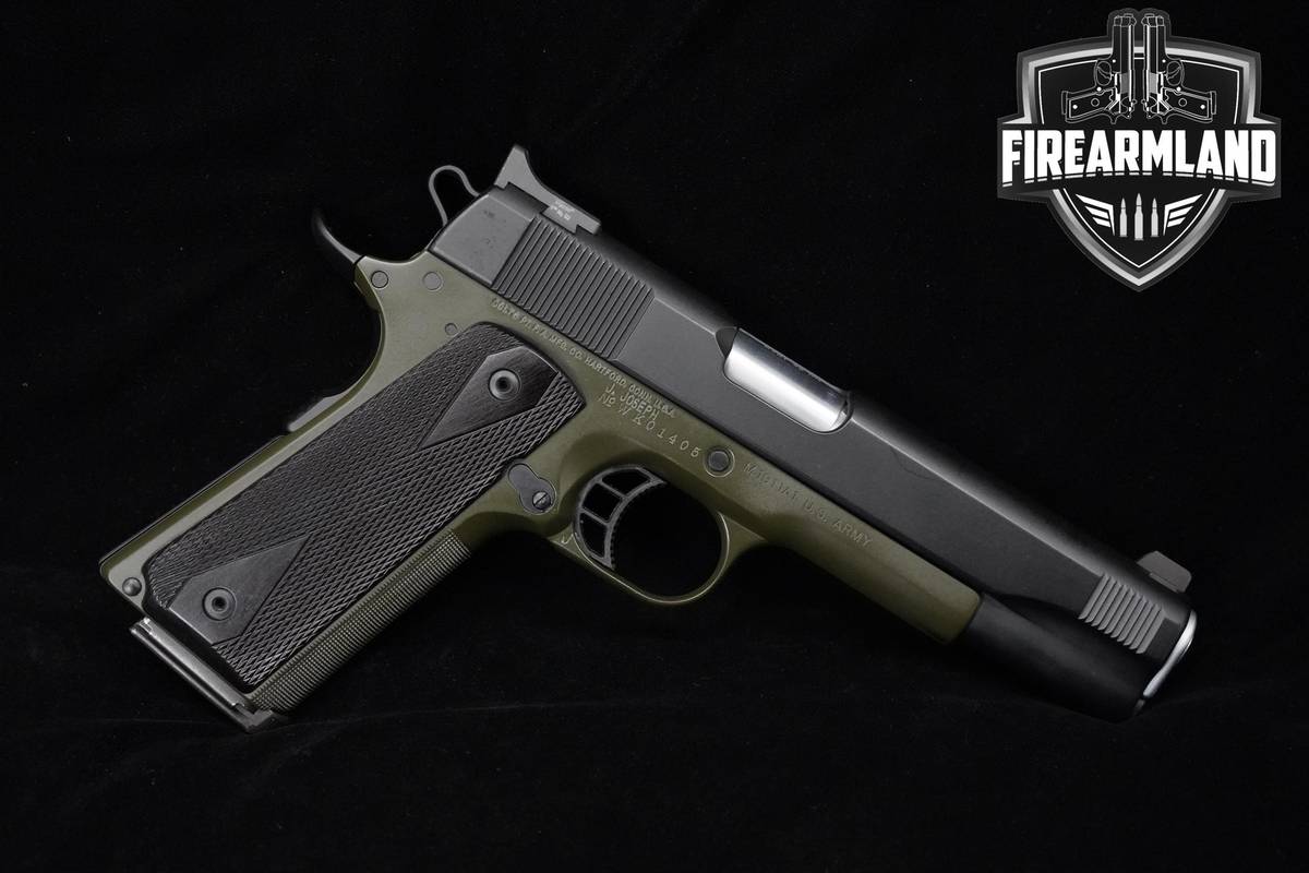 2001 Colt M1911A1 WWII Reproduction 45 ACP 1911 5" Two-Tone Colt 1911
