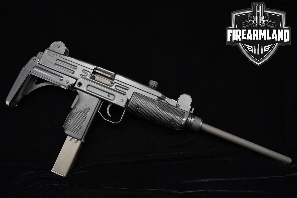 FINE 1980s Action Arms IMI UZI Model A 9mm 16" IMI UZI Carbine +6 MAGS