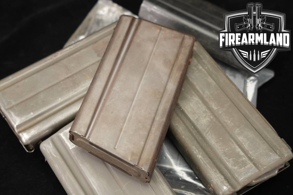 SEVEN (7) FAL Metric Pattern 20 Round Magazines FN Mags