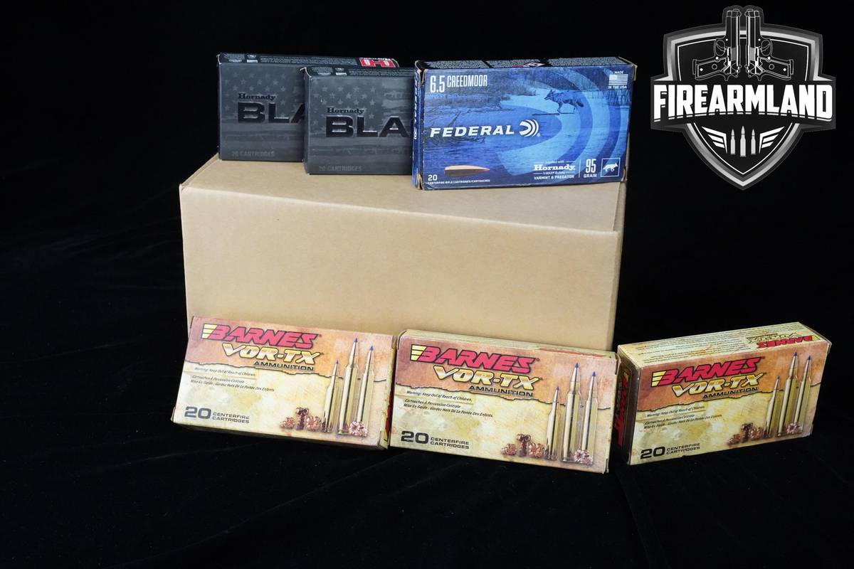 6.5 Creedmoor Ammo 6.5CM Ammo 120 ROUNDS