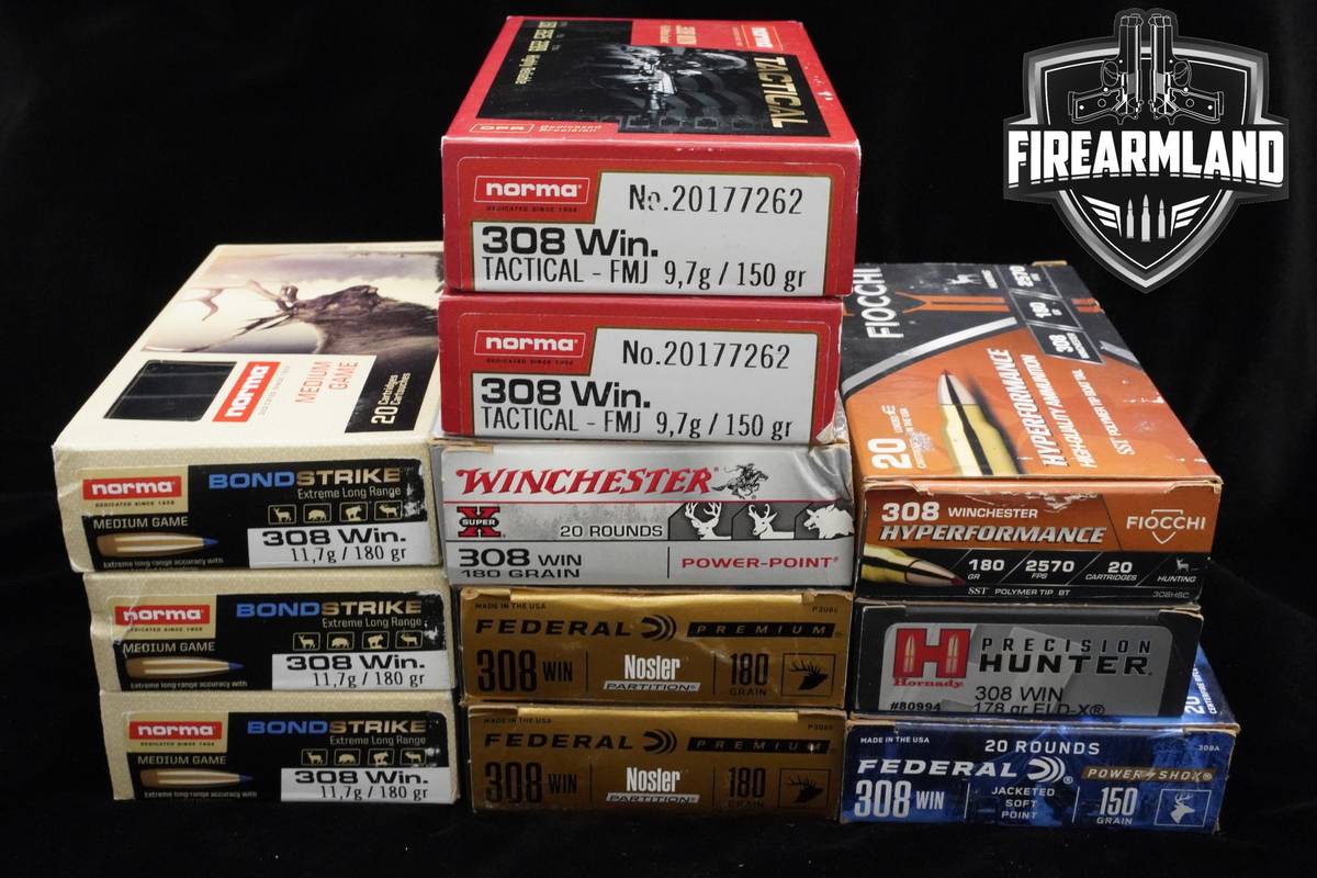 308 Win Ammo 308-Win Ammo 220 Rounds