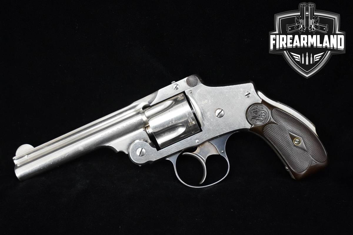 ANTIQUE 1898-1907 Smith & Wesson .38 Safety Hammerless 4th Model 38-S&W 4"