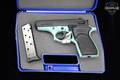 Bersa Thunder 380 Tiffany Blue .380 ACP Two-Tone in Excellent Condition Image 2