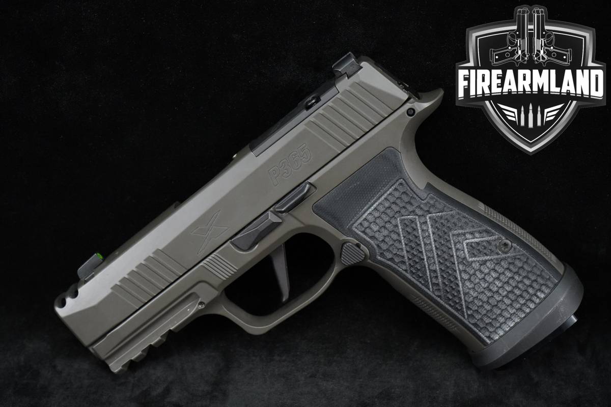 Sig Sauer P365-AXG Legion 9mm 3.1" P-365 COMP XMacro Optic-Ready +2 MAGS
