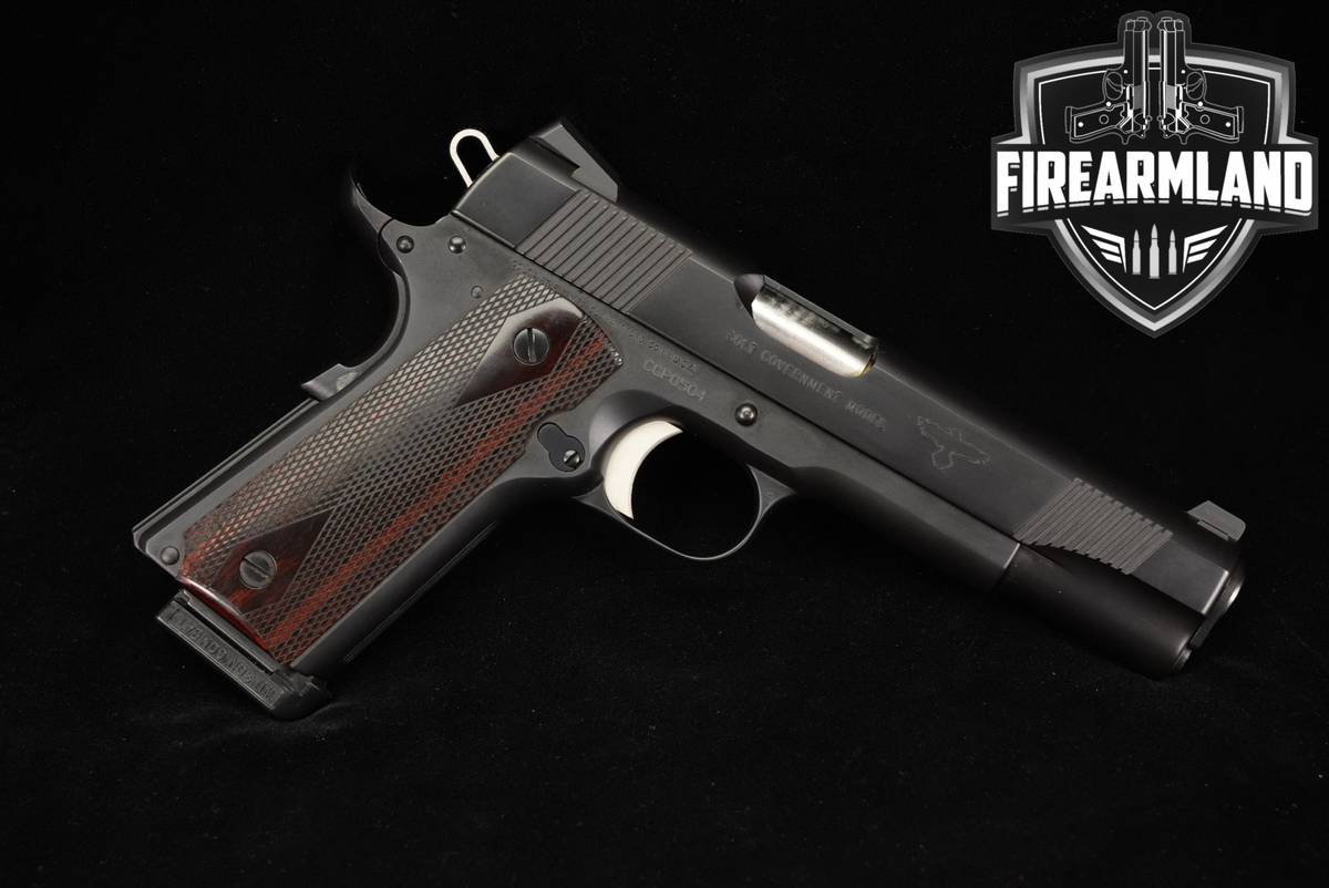 2003 Colt Government Model Gunsite Pistol Series 80 CGP 45 ACP 1911 Blued