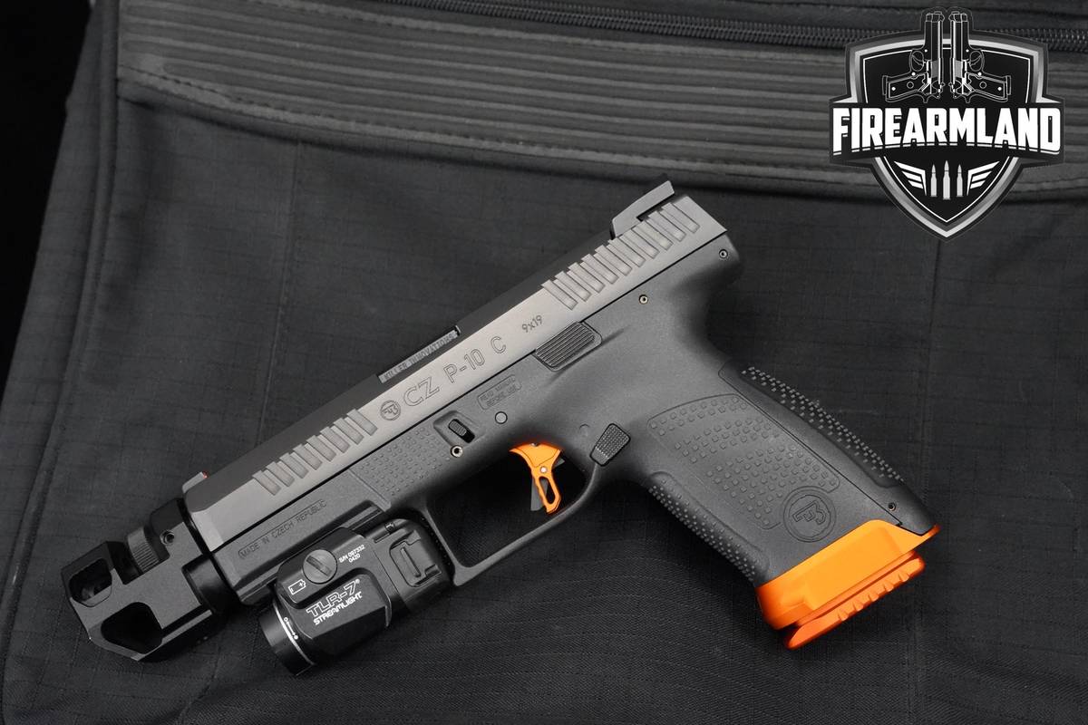 UPGRADED! CZ P-10 C 9mm 5.125" CZ P10 +4 MAGS