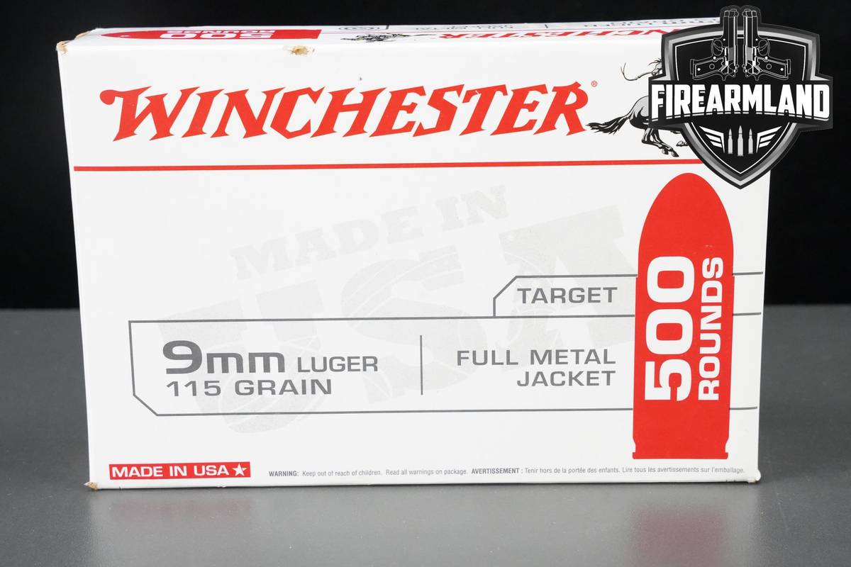 9mm Ammo 9mm-Luger Ammunition 750 ROUNDS