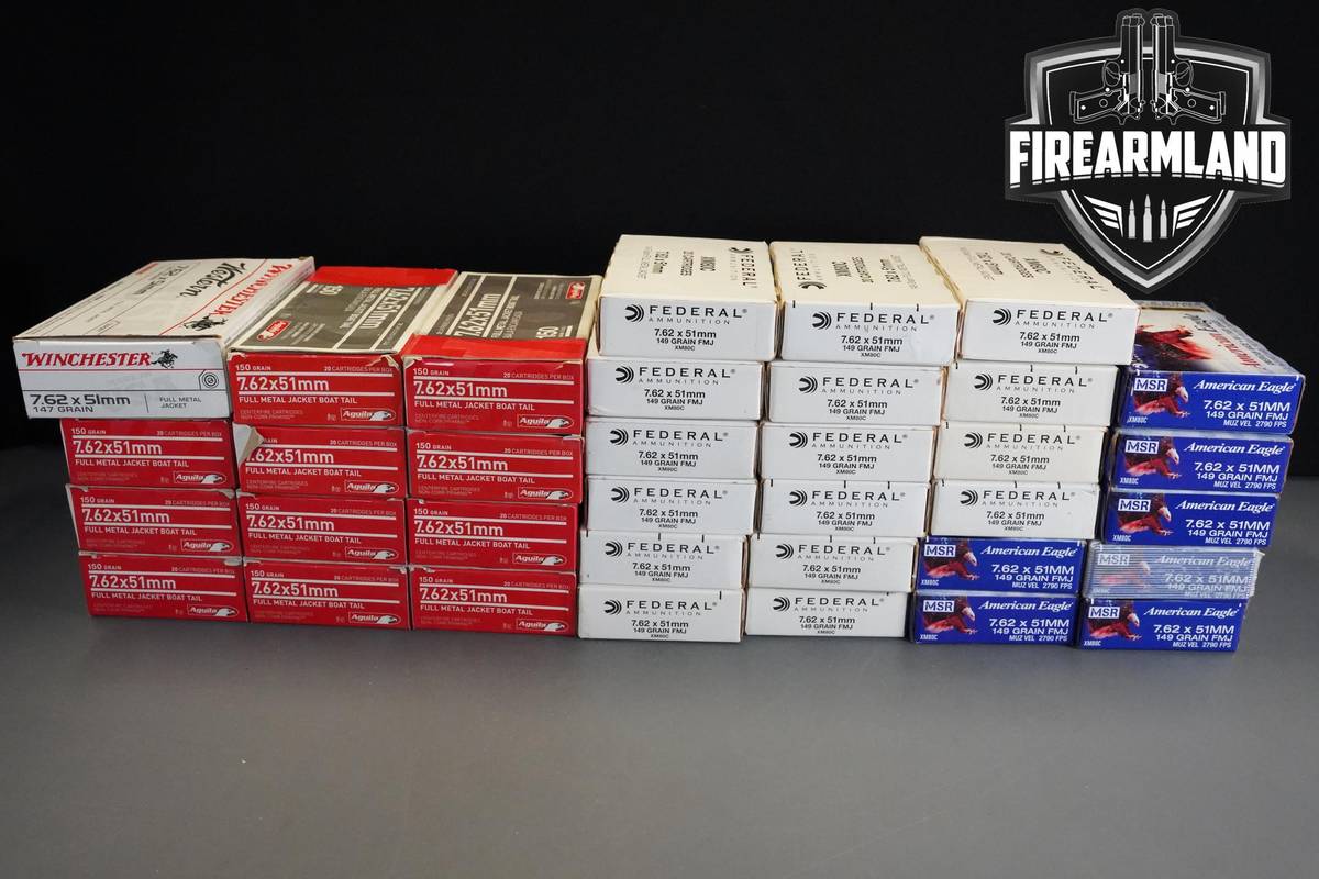 700 ROUNDS! 7.62 NATO Ammo 762 Ammunition