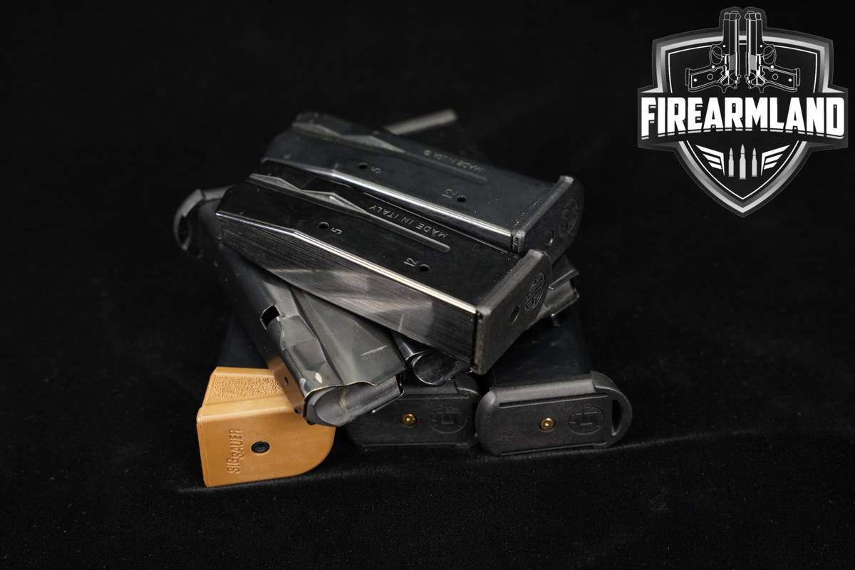 Sig Sauer EIGHT (8) P365 12 & 17 Round Magazines 9mm Luger P 365 Mags