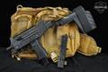Israel Weapon Industries (IWI) UZI Pro Pistol with Threaded Barrel; with Stabilizing Brace 9mm Luger Black in Very Good Condition Image 2