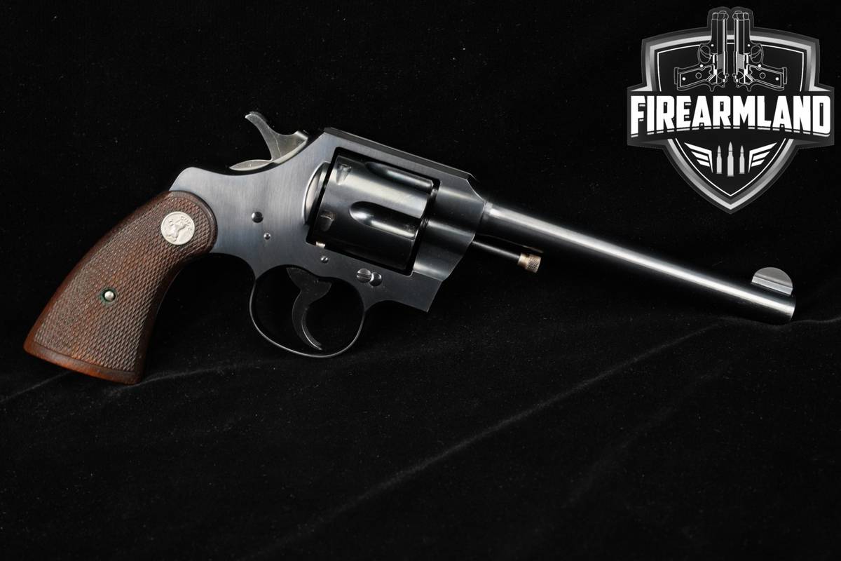 1931 Colt Official Police 32-20 Win 6" Blued +LETTER OF AUTHENTICITY