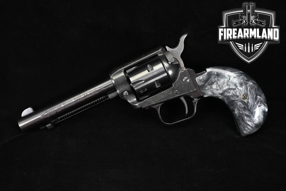 Heritage Manufacturing Rough Rider Birdhead Convertible 4.75" +ORIG CASE