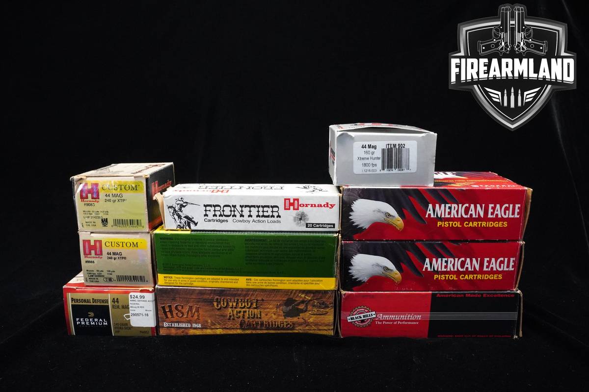 44 Remington Magnum Ammo 44-Rem Mag Ammo 350 ROUNDS