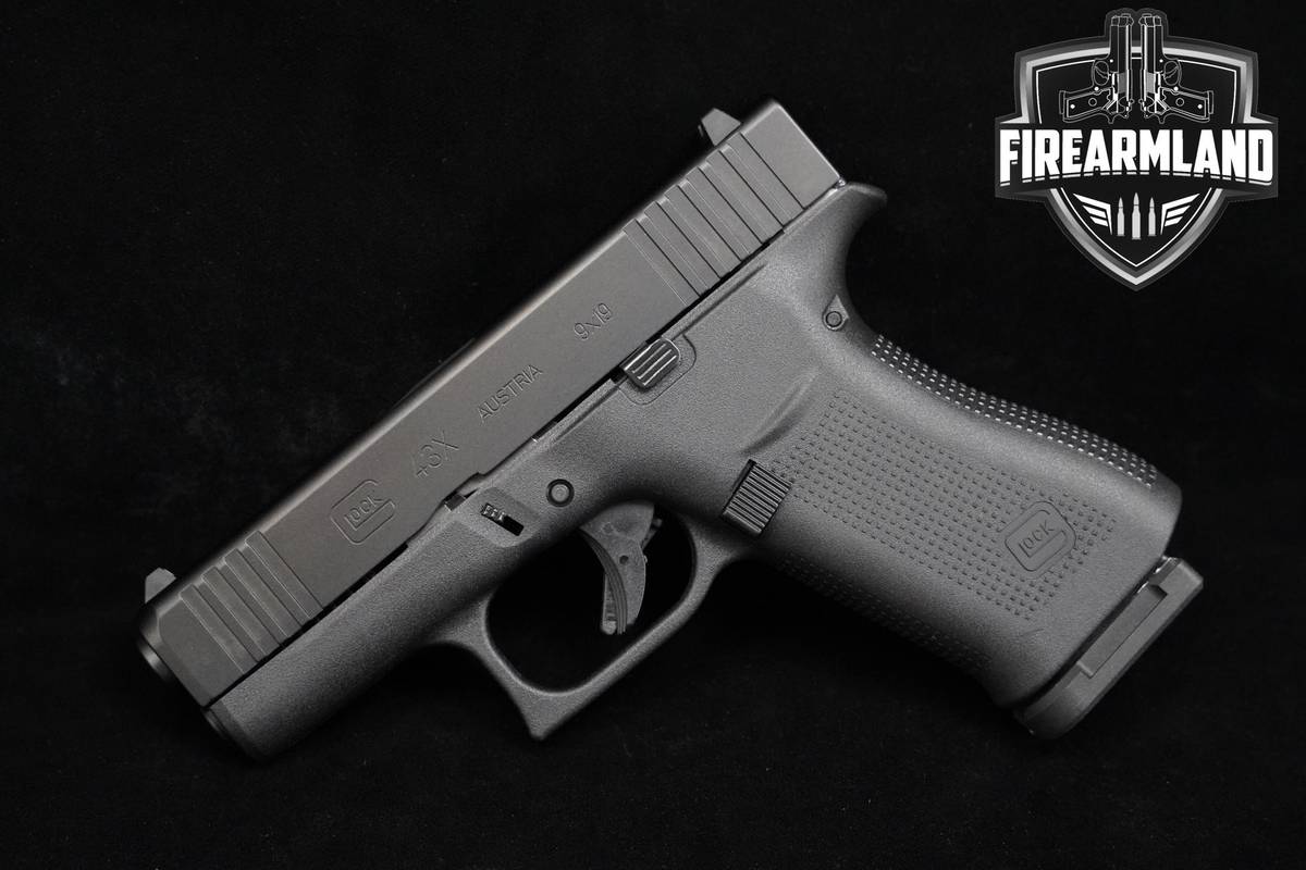 Glock 43X 9mm Glock G43X G-43X G-43-X G43-X