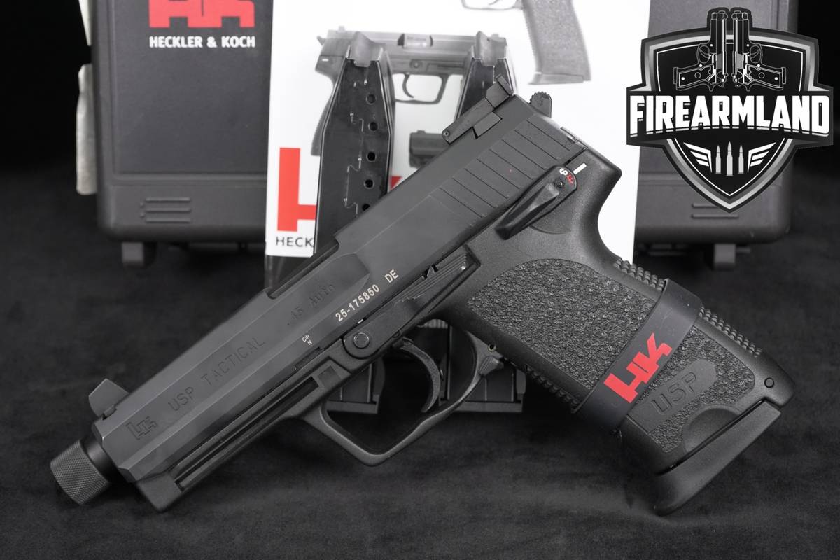 Heckler & Koch USP45 Tactical V1 45 ACP H&K USP HKUSP45 +3 MAGS & ORIG CASE