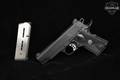 Wilson Combat (WC) Springfield Armory 1911 Compact Lightweight .45 ACP Black in Very Good Condition Image 2