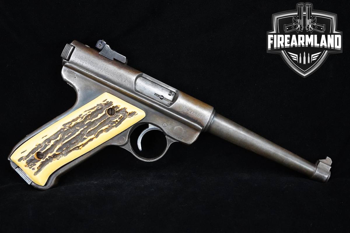 1970 Sturm Ruger Mark I 22LR 6" Patina Ruger Mark-1 +HOLSTER