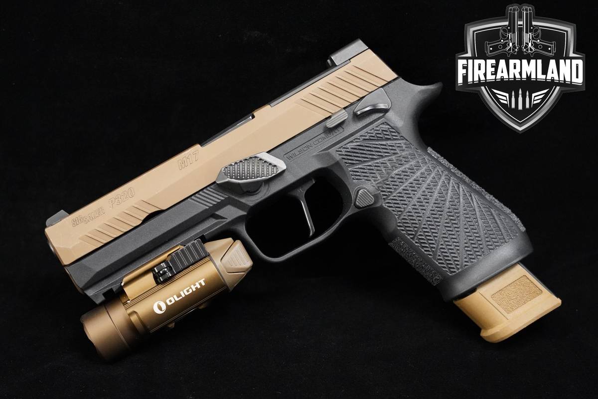 Sig Sauer P320 M17 9mm Two-Tone Sig-Sauer P320 P-320 M-17 4MAGS & ORIG CASE