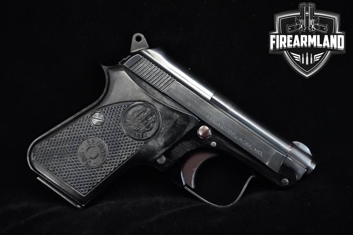 Beretta Model 950BS Minx 22 Short 2.5" Blued Beretta 950BS Mouse Gun 950-BS