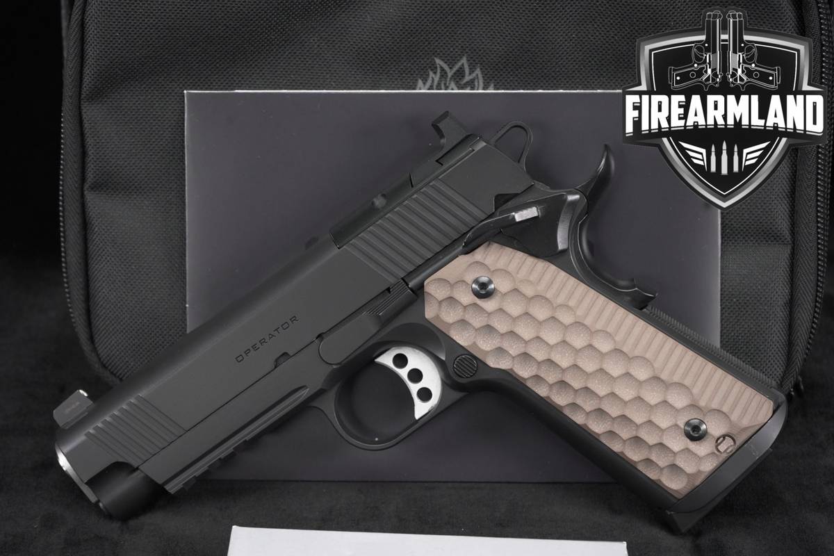 Springfield Armory 1911 Operator 4.25 AOS 45 ACP COMMANDER +ORIG BOX, GRIPS