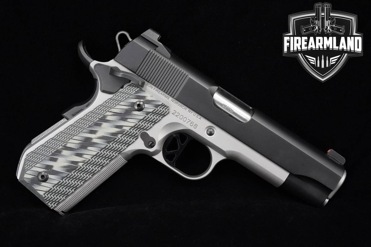 Dan Wesson Valor V-BOB 45 ACP 1911 4.2" Two-Tone Valor VBOB 1911 2MAGS