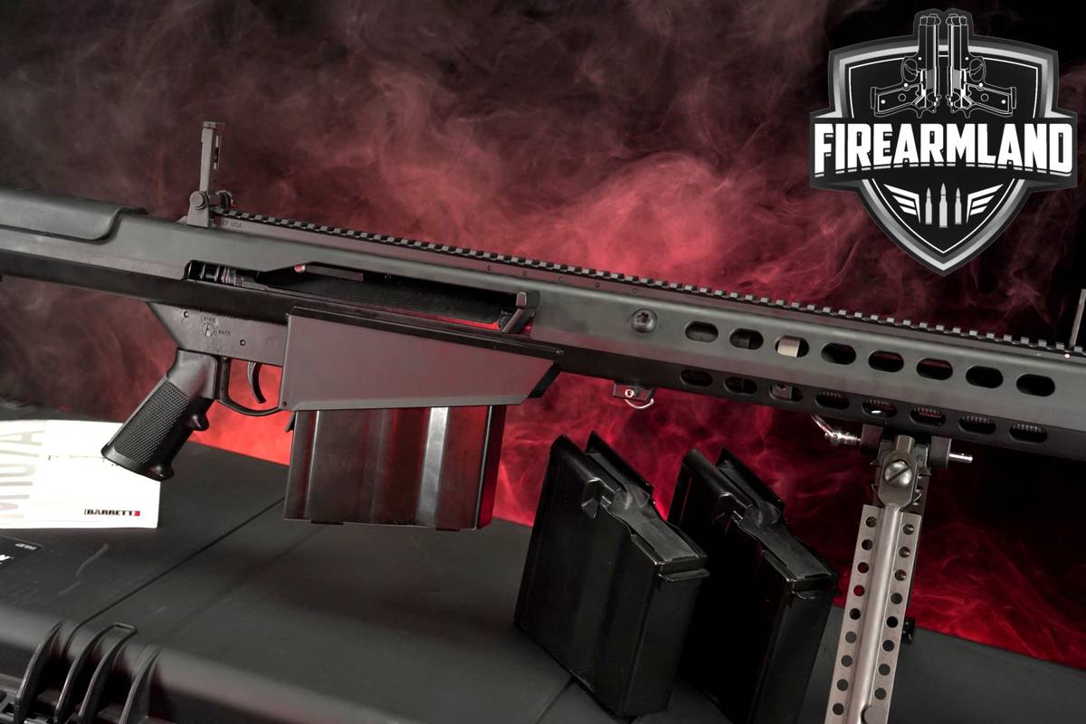 DESIRED Barrett M107A1 50 BMG 29" M107 A1 +3 MAGS, PELICAN CASE, BIPOD