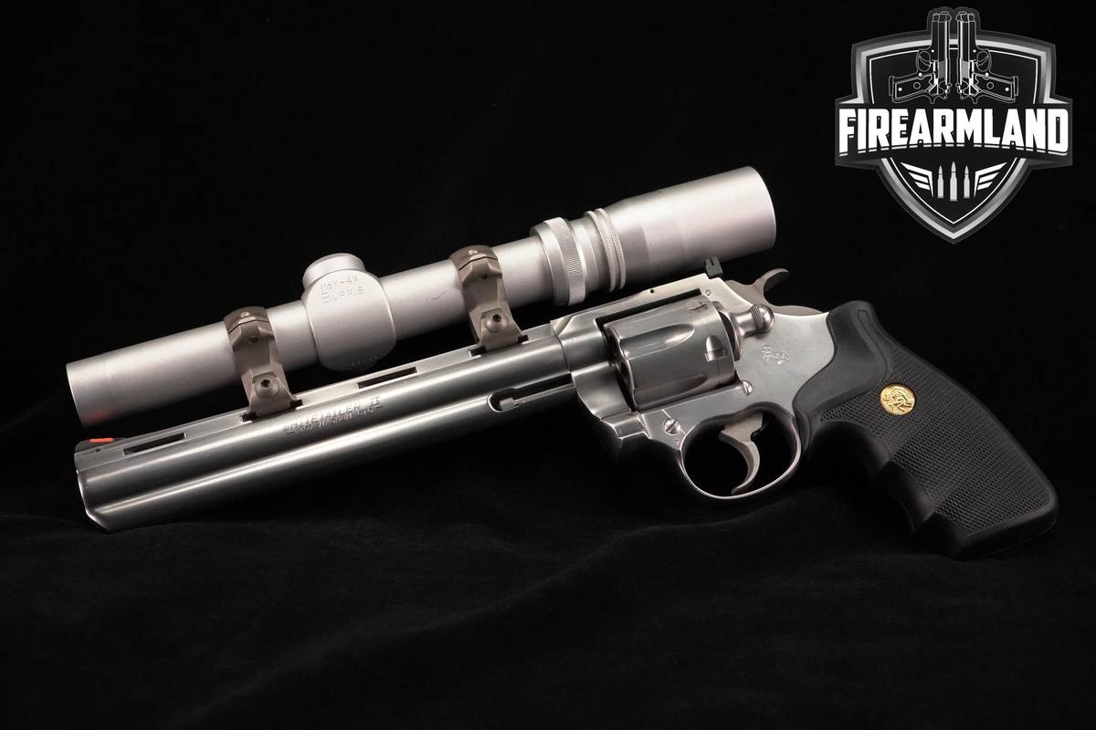 1-OF-1000 1986 Colt Whitetailer II 357-Magnum 8" King-Cobra +BURRIS