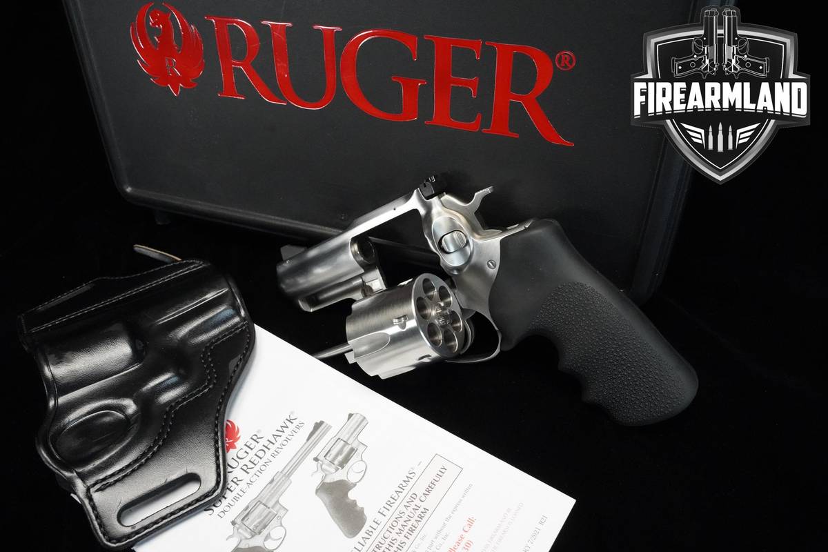 Ruger Super Redhawk Alaskan 44 Magnum 2.5" Satin Stainless Ruger +ORIG CASE