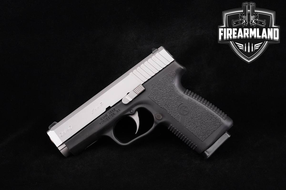 Kahr Arms CW40 40-S&W 3.6" Two-Tone Stainless Slimline DAO +ORIG BOX